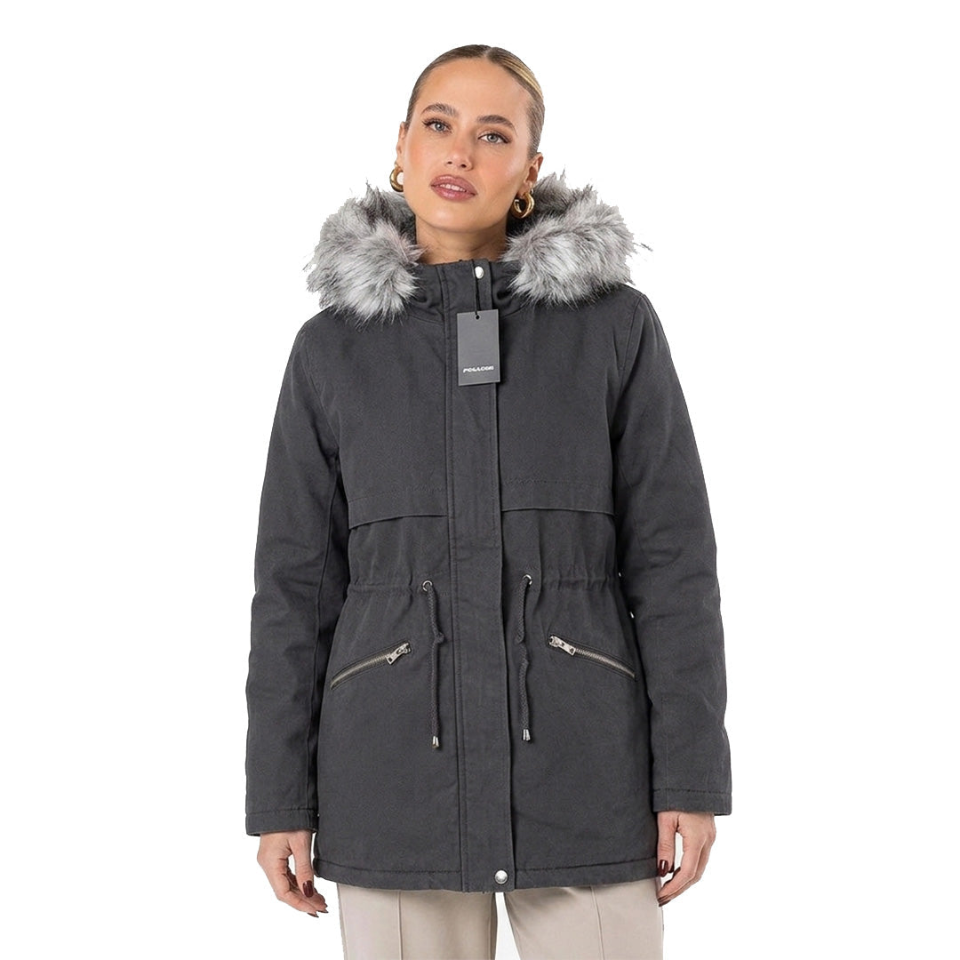 Luxury Feel Without the Luxury Price: EMRA's Ladies Jacket with Hoodie and Fur