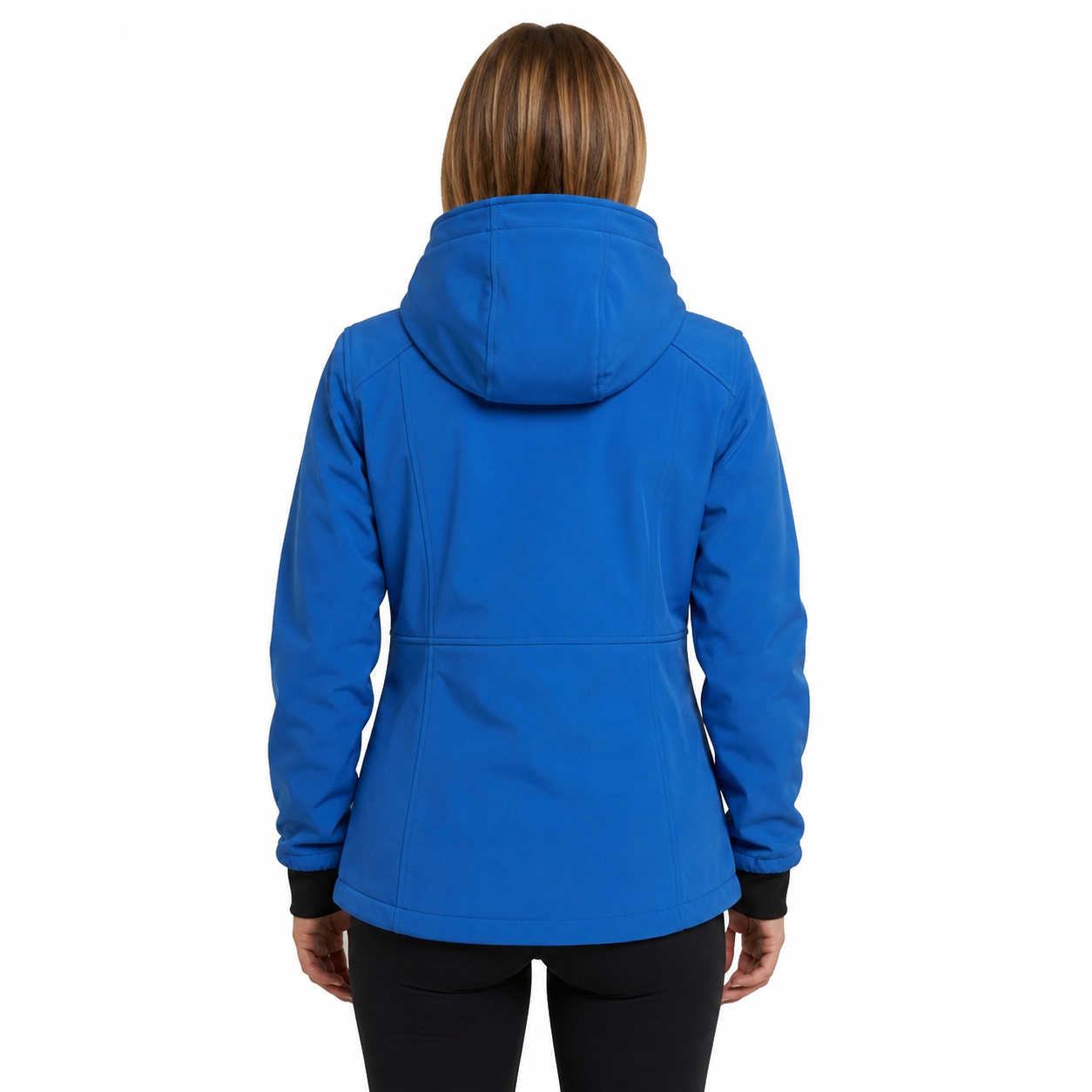 Women's Parka Jacket, Faux Fur Hood, Drawstring Waist, 100% Polyester, Zip Pockets, Charcoal Grey and Navy Blue, Sizes Large and XL